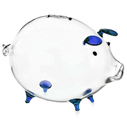 Schwein Piggy Bank Geld Boxen Münze Sparen Box Nette Transparent Glas Souvenir Geburt, münze Banken Geld Sparen Box für Kinder, Jungen