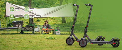 ES80/M365 X1 Elektroroller 36V 10,5Ah 500W Motor 35KM große Reichweite 31KM/H 8,5 Zoll Vollreifen faltbar Smart APP EScooter