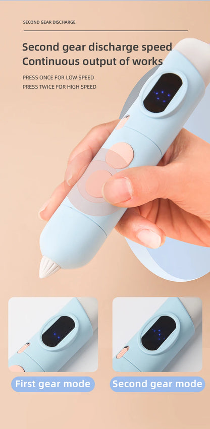 3D-Stift Drucks tift 3D-Druck Cartoon-Muster für Kinder niedrige Temperatur mit kostenlosen pcl Filament Smart Toys Geschenk für Jungen und Mädchen