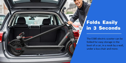 ES80/M365 X1 Elektroroller 36V 10,5Ah 500W Motor 35KM große Reichweite 31KM/H 8,5 Zoll Vollreifen faltbar Smart APP EScooter