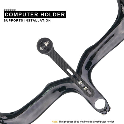 RXL SL-Integrierter Carbon-Fahrradlenker, Rennradstange, Rennradzubehör, 28,6 mm, 400 mm, 420 mm, 440 mm