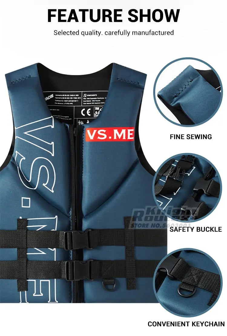 Schwimmweste Erwachsene Surf Schwimmweste Kajak Wakeboard Motorboote Floß Rettungsboot Wassersport Schwimmen Drifting Rettungs schwimmweste