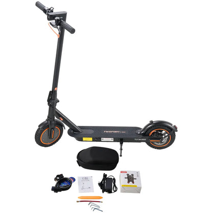 TWOFISH Elektroroller, 400 W Leistungsmotor, 9 Zoll Reifen, 10,4 Ah Akku, 100 kg Last, 28 km/h Scheibenbremse mit intelligenter App, faltbarer Escooter