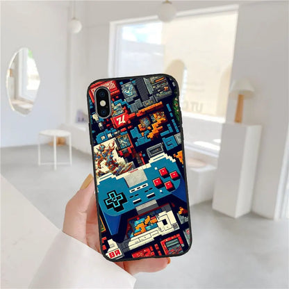 IX16 Game Over Neue Luxus-Handyhülle für iPhone SE X XS XR 16E 11 Pro Max 8 7 6 6s Plus