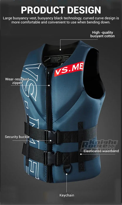 Schwimmweste Erwachsene Surf Schwimmweste Kajak Wakeboard Motorboote Floß Rettungsboot Wassersport Schwimmen Drifting Rettungs schwimmweste