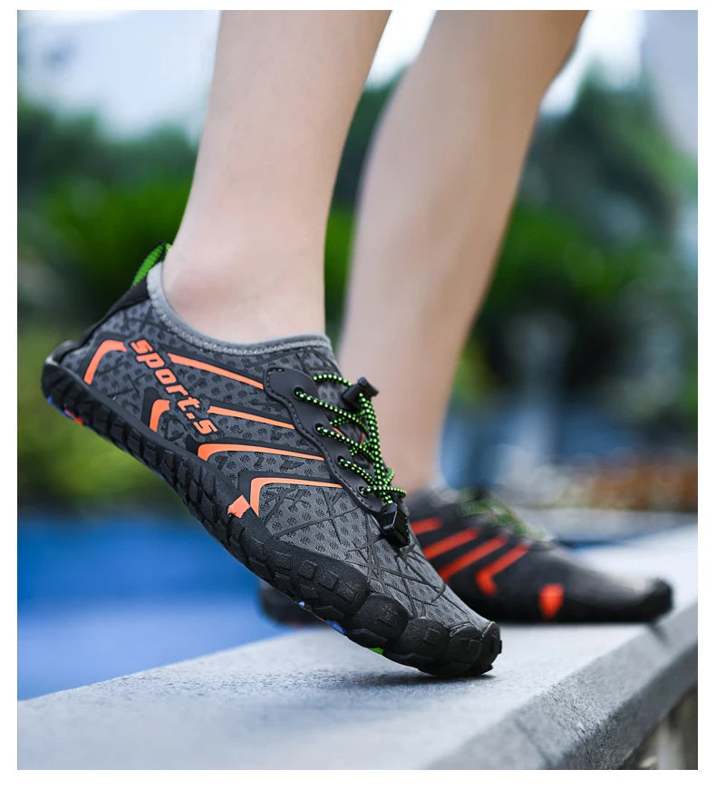 Sommer Unisex Schwimmen Sport Wasser Schuhe für Männer Im Freien Schnell trocknend Atmungs Strand Schuhe Frauen Waten Schuhe Große