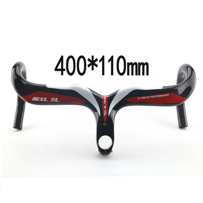 RXL SL-Integrierter Carbon-Fahrradlenker, Rennradstange, Rennradzubehör, 28,6 mm, 400 mm, 420 mm, 440 mm