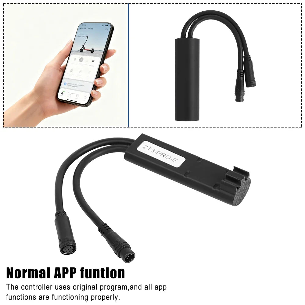 Maßgeschneidertes Freigabegrenzkabel für Ninebot ZT3 PRO E/ZT3 PRO D Elektroroller, Höchstgeschwindigkeit 35 km/h, Entriegelungsgeschwindigkeitskabel
