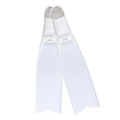 Vollfuß-Tauchflossen mit langem Klinge für Freitauchen und Speerfischen. Kostenlose Tauchflossen