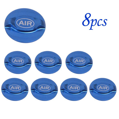 1/2/8 stücke MTB Fahrrad Federung Gabel Kappe Fahrrad Front Air Gabel Abdeckung Aluminium Legierung Luft Gas Schulter Abdeckung gabel Düse Schutz