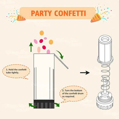 8 Stück rosa blaue Konfetti-Popper-Kanone für Geschlecht offenbaren blau rosa Papier-Konfetti-Shooter für Geburtstag, Hochzeit, Party, Dekoration, Gastgeschenk