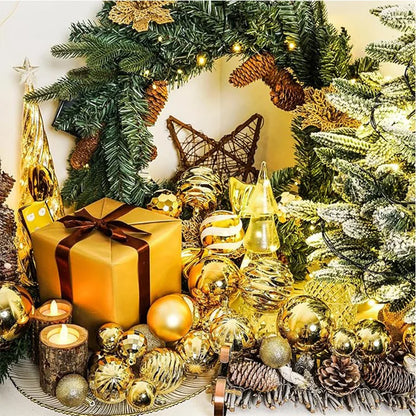 24/36Pcs Weihnachten Dekoration 3/4CM Kugeln Hängen Weihnachten Baum Anhänger Ornamente für Home Party Decor neue Jahr Geschenk Zubehör