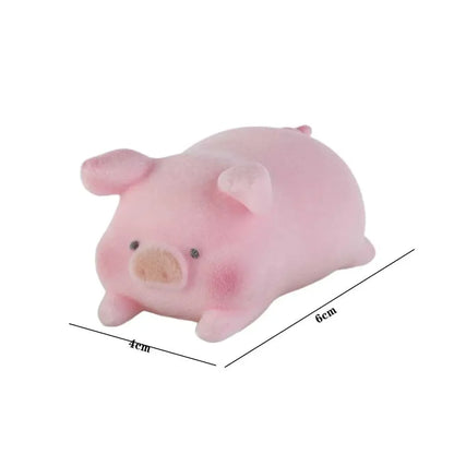 Desktop Decor Nette Lustige Spielzeug Ornament Anime Puppe Schwein Auto Dekoration Glück Piggy Hängen Auto Anhänger Rosa Pigger Ornament