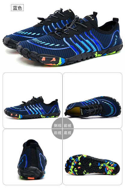 Sommer Unisex Schwimmen Sport Wasser Schuhe für Männer Im Freien Schnell trocknend Atmungs Strand Schuhe Frauen Waten Schuhe Große