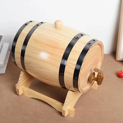 1L/1,5 L/3L Holz Wein Barrel Vintage Eiche Bier Brauen Zubehör Whisky Lagerung Container Hause Dekoration wein Bar Werkzeuge