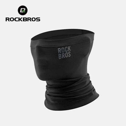 ROCKBROS Winter Warm halten Radfahren Gesichtsmaske Fleece Wandern Camping Ski Sturmhaube Halstuch Winddicht MTB Rennrad Fahrradmaske