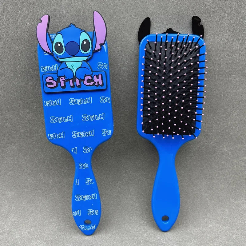 Miniso Animation Lilo & Stitch Kamm Serie Cartoon Stitch Peripherie Luftkissen Massagekamm Kinder Mädchen Student Kamm
