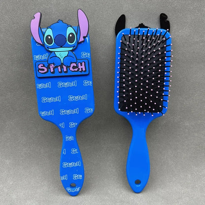 Miniso Animation Lilo & Stitch Kamm Serie Cartoon Stitch Peripherie Luftkissen Massagekamm Kinder Mädchen Student Kamm
