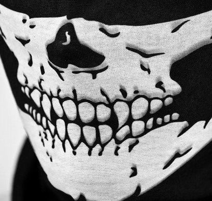 Fahrradhelm Kapuze Bandana Schal Atmungsaktiv Winddicht Totenkopf Herren Sturmhaube Skimaske Radfahren Caps Snowboard Gesichtsbedeckung Motorrad