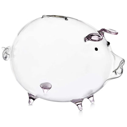 Schwein Piggy Bank Geld Boxen Münze Sparen Box Nette Transparent Glas Souvenir Geburt, münze Banken Geld Sparen Box für Kinder, Jungen