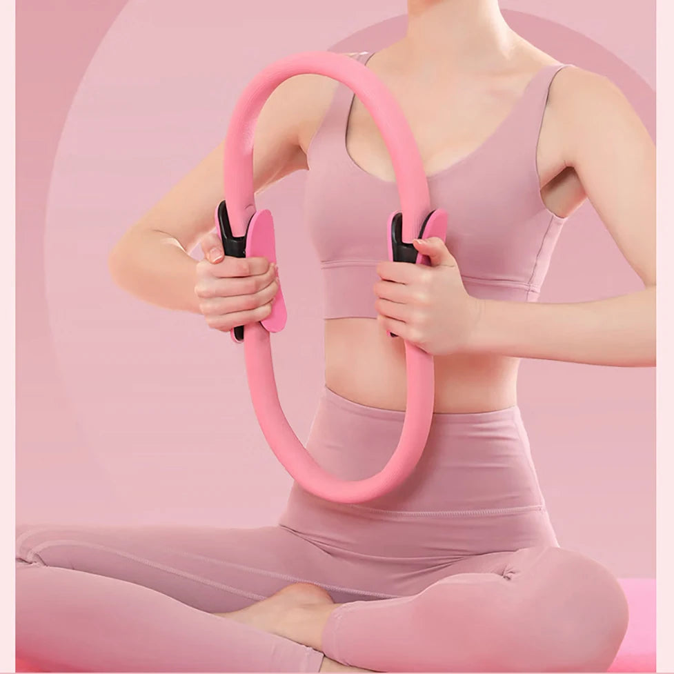 Yoga Pilates Ring Magic Circle Frauen Widerstand Home Workout Zurück Dünne Beine Gestaltung Postpartale Beckenboden Muskel Training