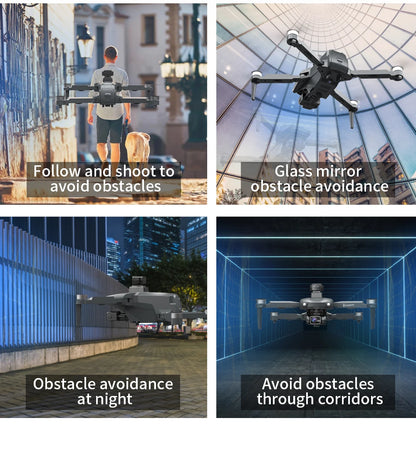 L600 PRO GPS-Drohne, professionelle 4K HD Dual-Kamera 360° °   Hindernisvermeidung Bürstenloser Motor 5G WIFI FPV RC Quadcopter Spielzeug Eders