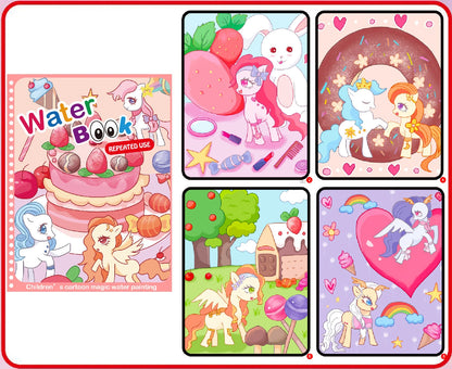 NEUE Kinder Magische Wasser Zeichnung Bücher Malbücher Malerei Spielzeug für Kinder Geburtstag Weihnachten Neujahr Geschenk für Jungen und Mädchen