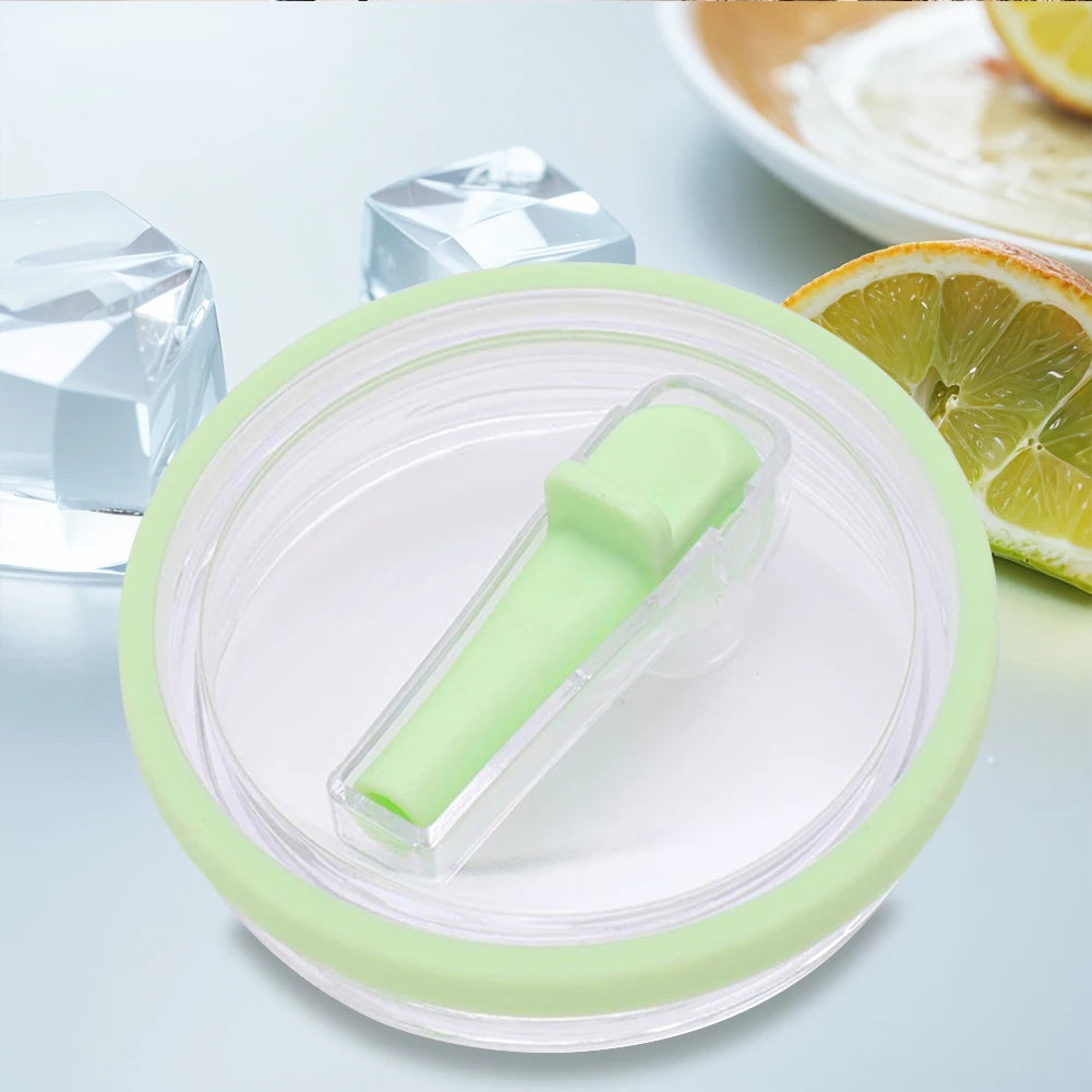 Auslaufsichere Becherabdeckung für Stanley 40oz, austauschbare Umweltschutz-Becherabdeckung, kreative Spirale, Strohhalmabdeckung, Becherzubehör