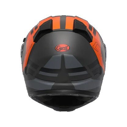 Integraler Motorradhelm mit Dual-Visier, Cyril hochklappbarer Motorradhelm mit Bluetooth-Steckplatz für Erwachsene, DOT-zugelassener Helm