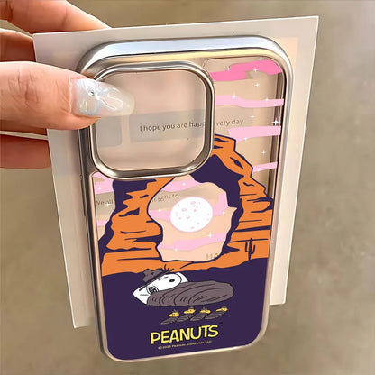 Cartoon Luxus S-Snoopies Heißer Telefon Fall Für IPhone 17 16 15 14 13 12 11 Pro Max 17 Air X XR XSMAX 16E 8 7 Plus Anti Fall Abdeckung