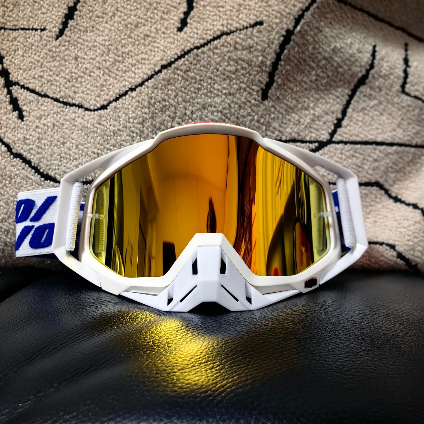 Motorradbrille – Premium-Offroad-Reitbrille für alle Helme, beschlagfrei, kratzfest, UV400, grenzüberschreitende Outdoor-Sportausrüstung