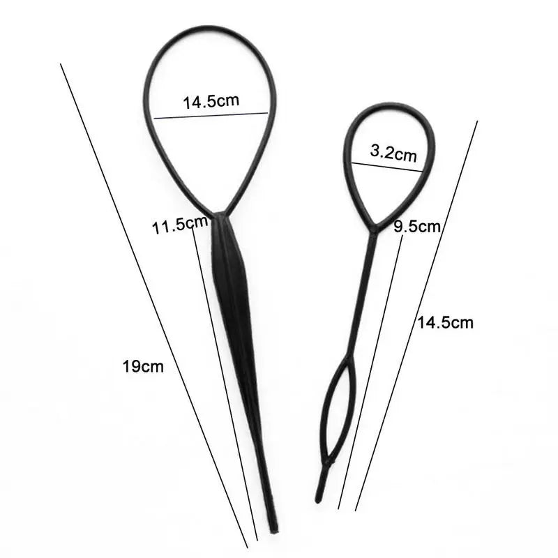 Schwamm Plastiks ch laufe lockige Haar macher Haar gummi Stirnband Twist Donut Bun Locken wickler Haar bänder Frisur Werkzeuge