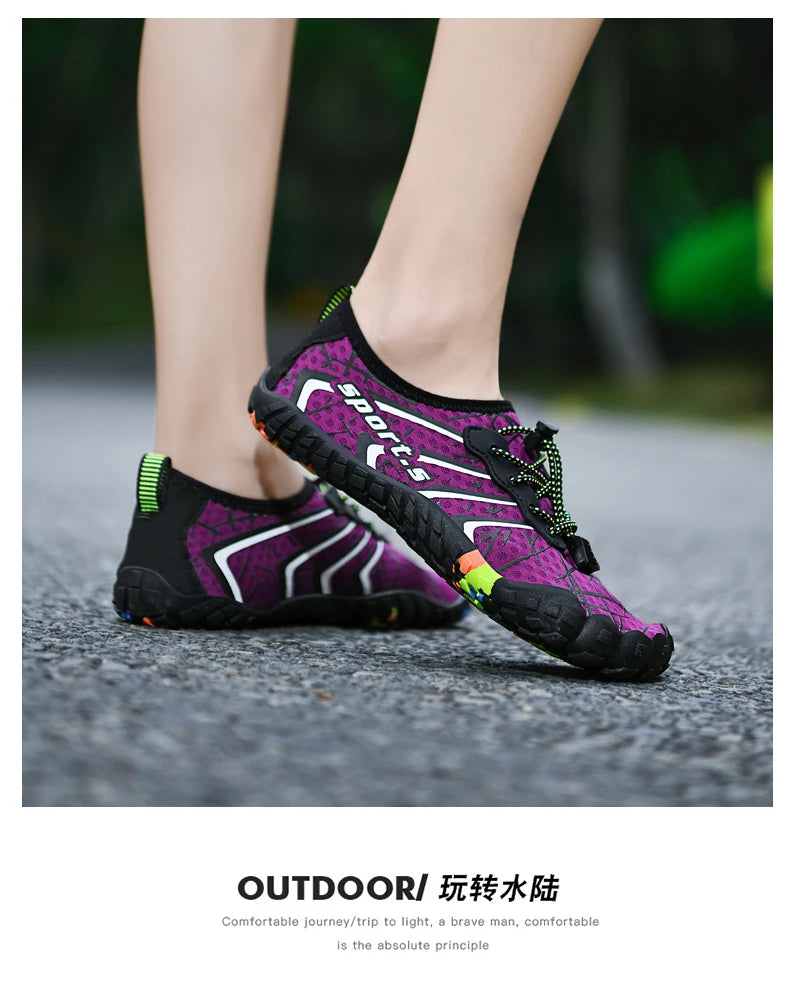 Sommer Unisex Schwimmen Sport Wasser Schuhe für Männer Im Freien Schnell trocknend Atmungs Strand Schuhe Frauen Waten Schuhe Große