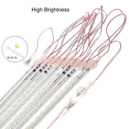30 cm/50 cm Wasserdichte Meteorschauer Regen 8 Röhre LED Lichterketten Für Outdoor Urlaub Weihnachten Dekoration Baum EU/US/AU/UK Stecker