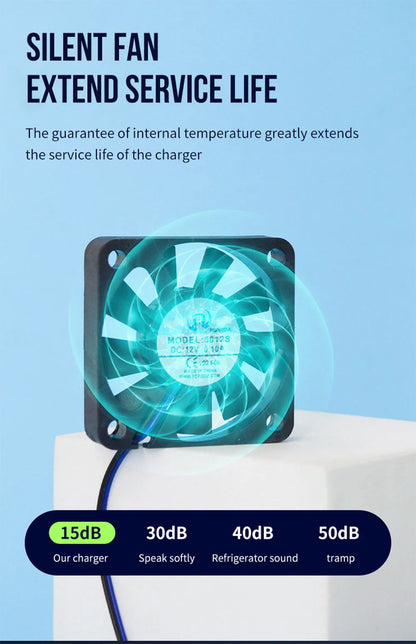 Ladegerät, 60v 20ah Batterie ladegerät für Roller Elektro fahrräder E-Bike