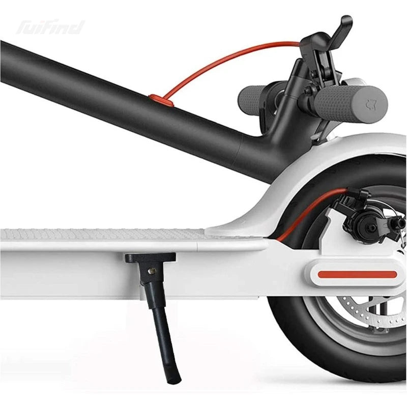 Seitenständer-Parkhalterung für Xiaomi 1S/M365/Pro 2-Elektroroller, inklusive Werkzeug zum Austausch und Wartung.