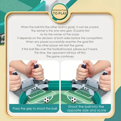 Tischfußballspiel, Tischspiel für zwei Personen, interaktives Eltern-Kind-Puzzlespiel, Tischfußball, Tischfußball