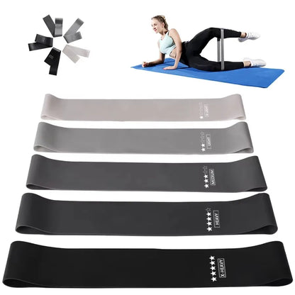 Fitness Workout Training Widerstandsbänder Home Yoga Sport Widerstandsbänder Stretching Elastic Pilates Crossfit Fitnessgeräte