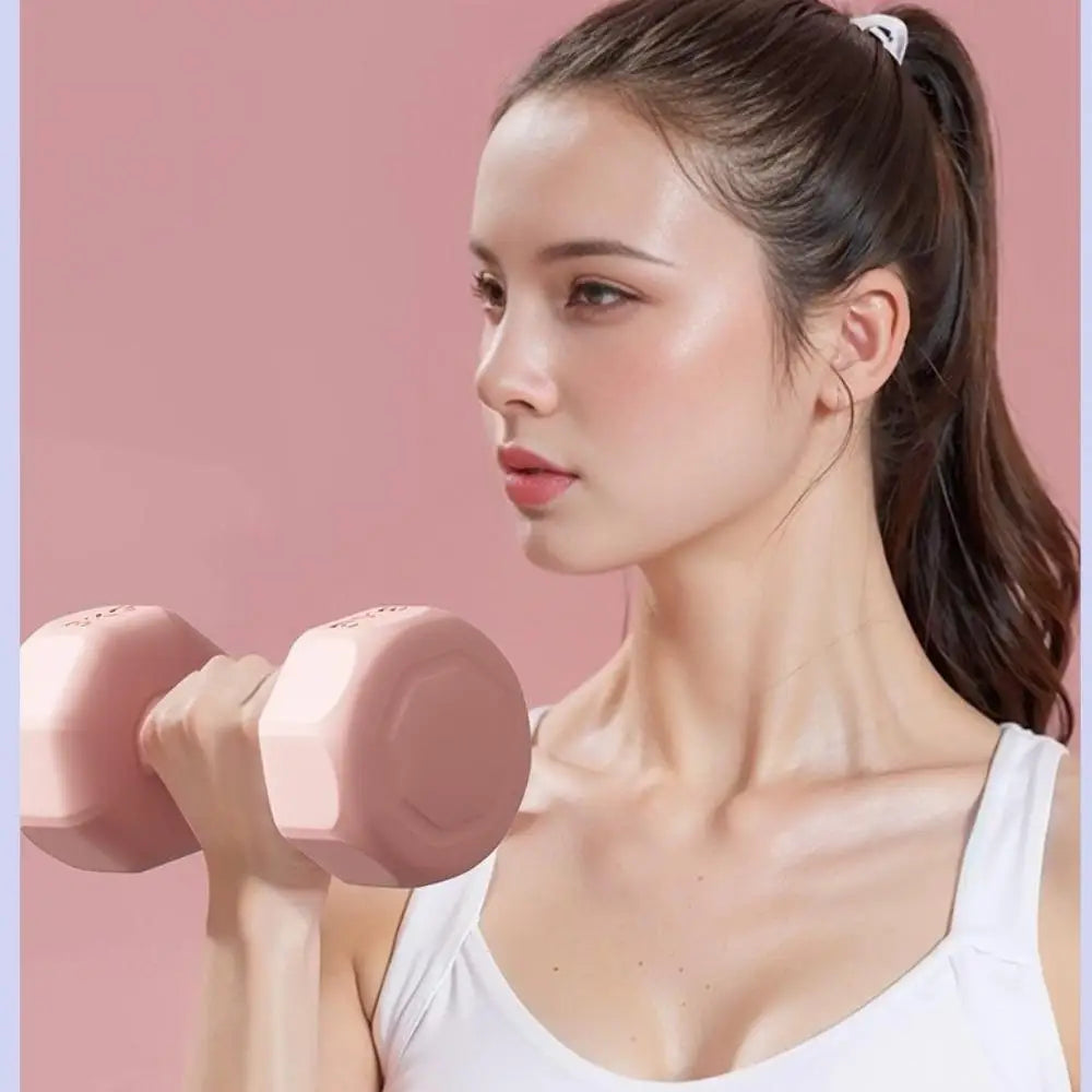 Neue 1 kg Hantel frauen Fitness Hause Ausrüstung Kettlebell Kinder Grundschule männer Arm Muskel Yoga Kleine Hantel set