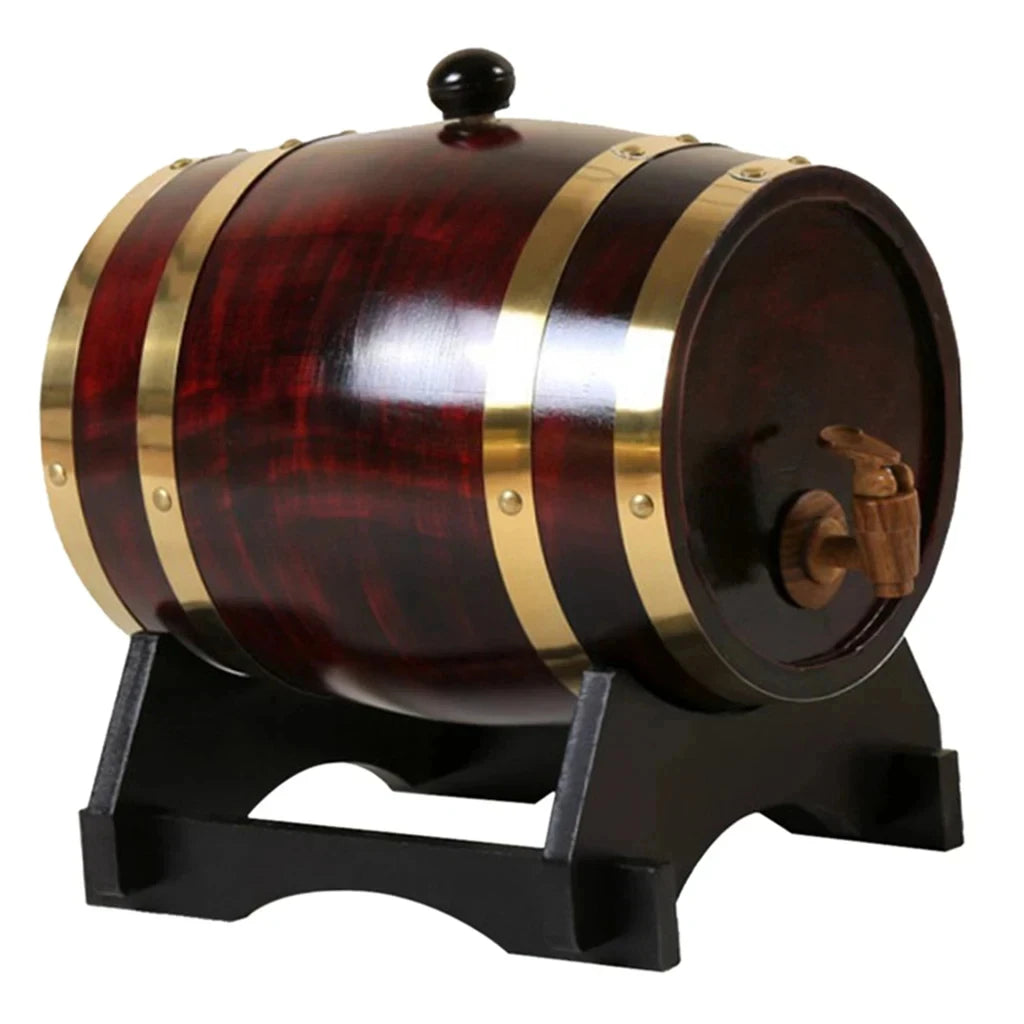 1L/1,5 L/3L Holz Wein Barrel Vintage Eiche Bier Brauen Zubehör Whisky Lagerung Container Hause Dekoration wein Bar Werkzeuge