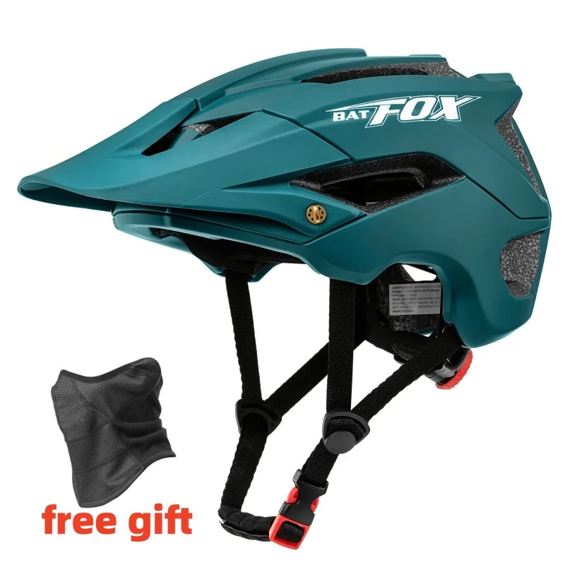 BATFOX MTB Helm Radfahren Herren Fahrradhelm Casco Bicicleta Ultralight Racing Speedframe Mountain Road Fahrradhelme