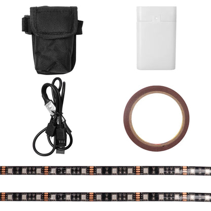 LED Streifen Taschenlampe Bar Lampe Für Xiaomi M365/Max G30 Elektrische Roller Faltbare Bunte Nacht Sicherheit Licht Radfahren Dekoration