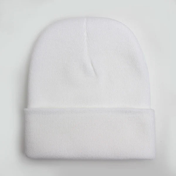Solide Unisex-Mütze, Herbst-Winter-Wollmischungen, weiche warme Strickmütze für Männer und Frauen, SkullCap-Hüte, Gorro-Ski-Caps, 24-Farben-Mützen