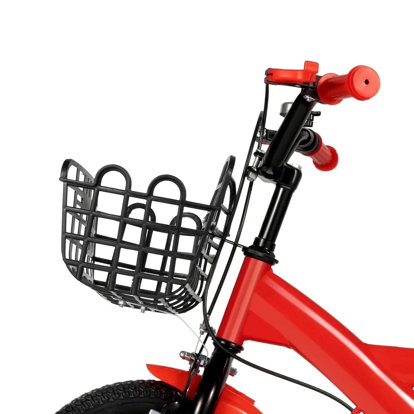 NEUESTE 12-Zoll höhenverstellbare Kinderfahrrad, Kinderfahrrad mit Stützrädern, Scheibenbremse für 3-6 Jahre alt, Anfängerfahrrad