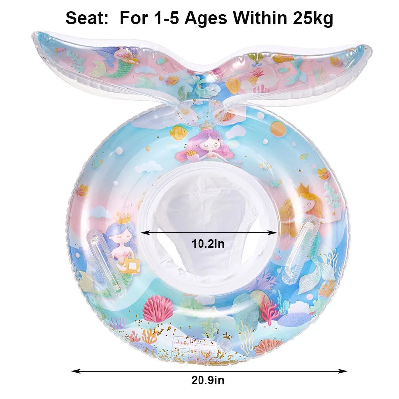 Rooxin Pool Float Aufblasbarer Schwimmring Rohr Erwachsener Schwimmring für Sommer Wassersport Schwimmkreis Schwimmen Schwimmend