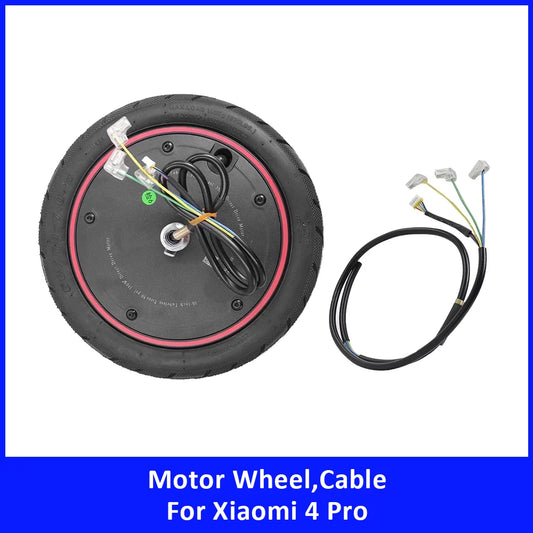 10 Zoll 60/70-7,0 36 V 350 W Motorrad Reifen für Xiaomi 4 Pro Motor Kabel Anti-skid Anti-strahl Reifen Elektrische Roller Zubehör