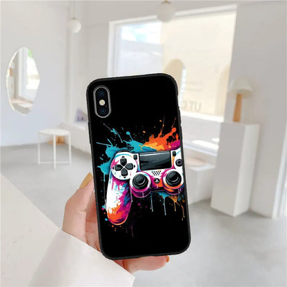 IX16 Game Over Neue Luxus-Handyhülle für iPhone SE X XS XR 16E 11 Pro Max 8 7 6 6s Plus