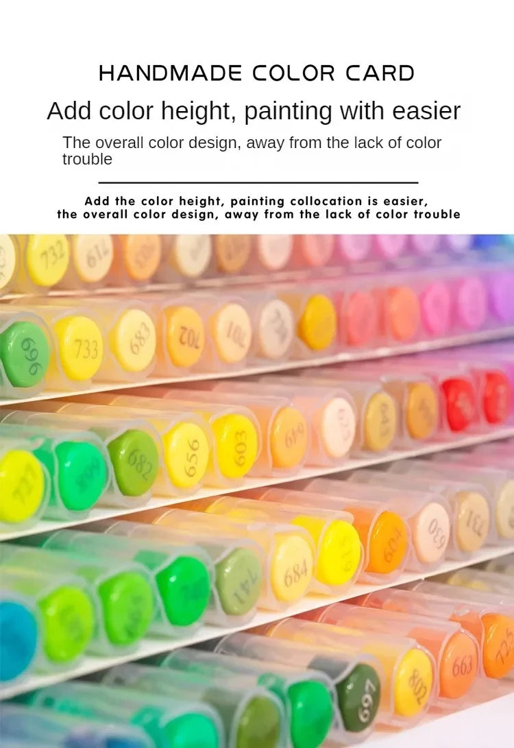 12-120 Farben Acrylfarben Stifte Marker Pinselspitze Farbmarker für Felsmalerei Holz Leinwand Stein Weihnachtsgeschenk DIY Handwerk