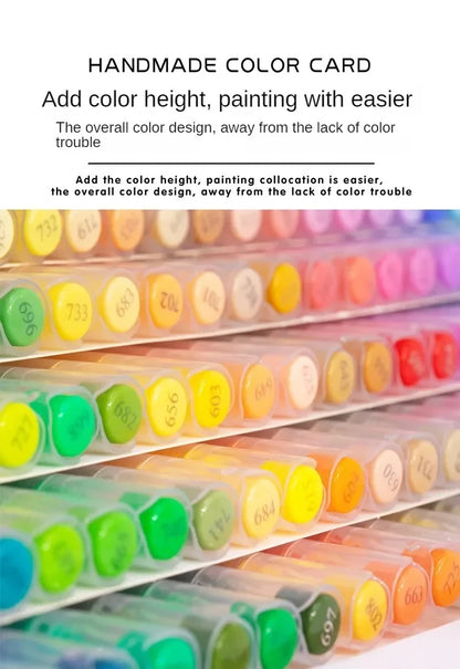 12-120 Farben Acrylfarben Stifte Marker Pinselspitze Farbmarker für Felsmalerei Holz Leinwand Stein Weihnachtsgeschenk DIY Handwerk