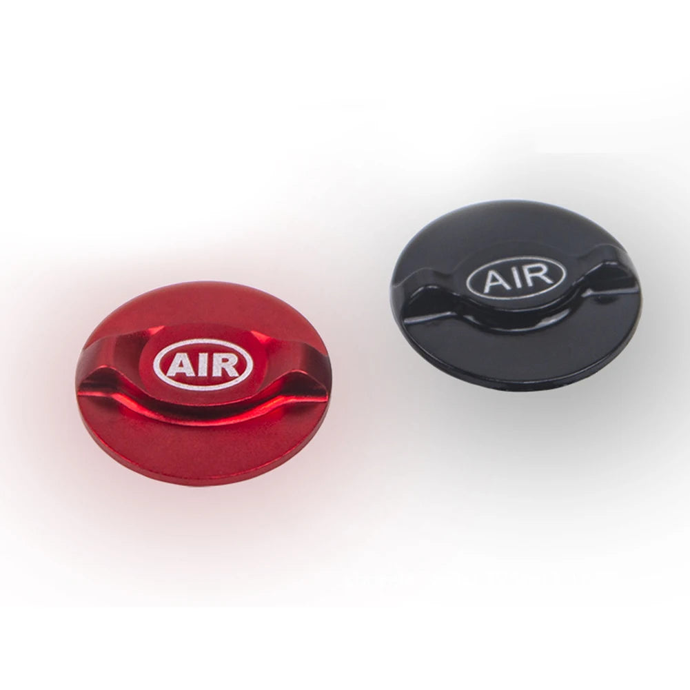 1/2/8 stücke MTB Fahrrad Federung Gabel Kappe Fahrrad Front Air Gabel Abdeckung Aluminium Legierung Luft Gas Schulter Abdeckung gabel Düse Schutz